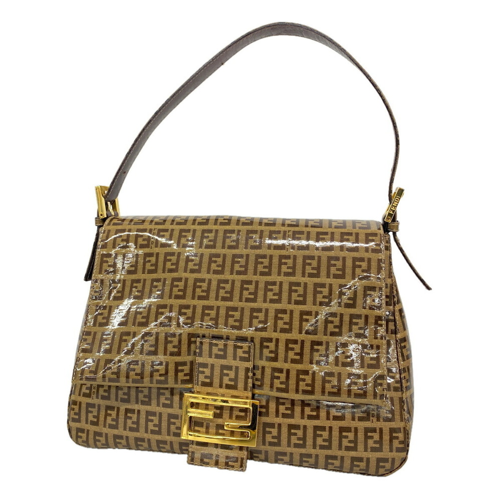 Fendi Zucca Mamma Bucket Handbag, Coated Canvas, Brown, Women's